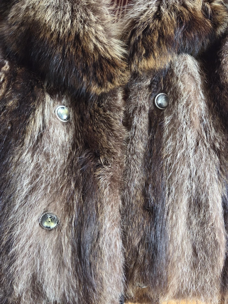 Fur Coat - Brown - photo 3