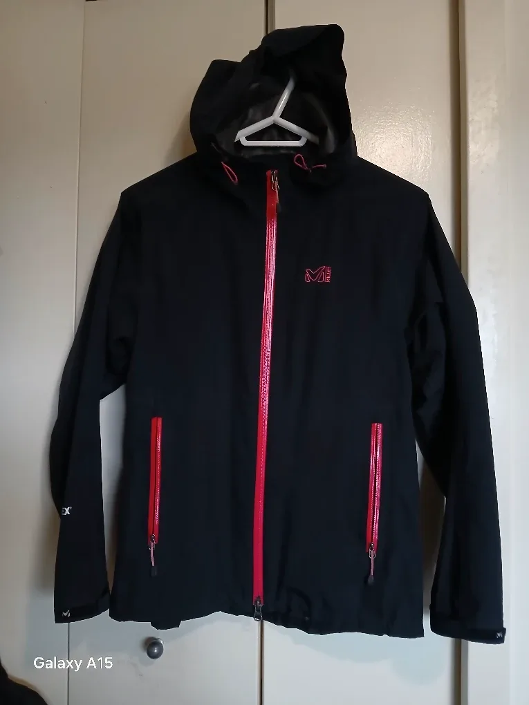 Millet Women's Black Windbreaker Jacket Size L