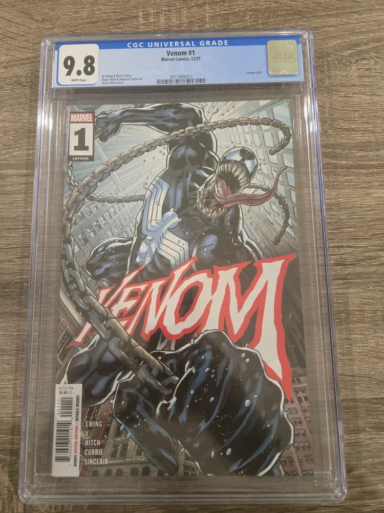 Venom #1 Marvel Comic, CGC 9.8
