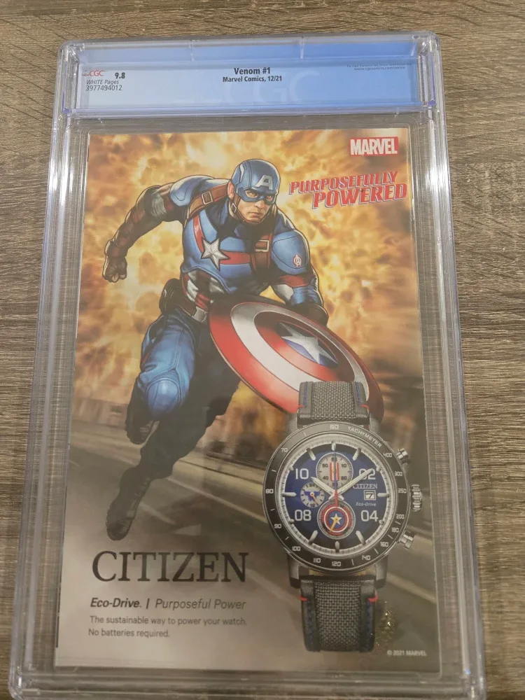 Venom #1 Marvel Comic, CGC 9.8 image indicator(2)