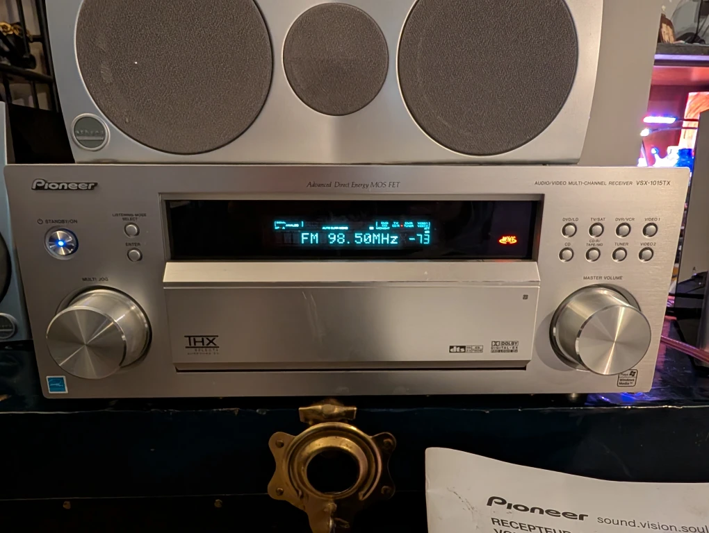 Pioneer VSX-1015TX Audio/Video Multi-Channel & Speaker's - photo 2