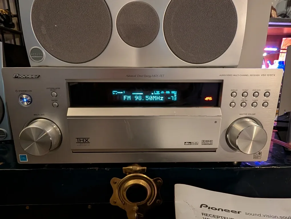 Pioneer VSX-1015TX Audio/Video Multi-Channel & Speaker's image indicator(2)