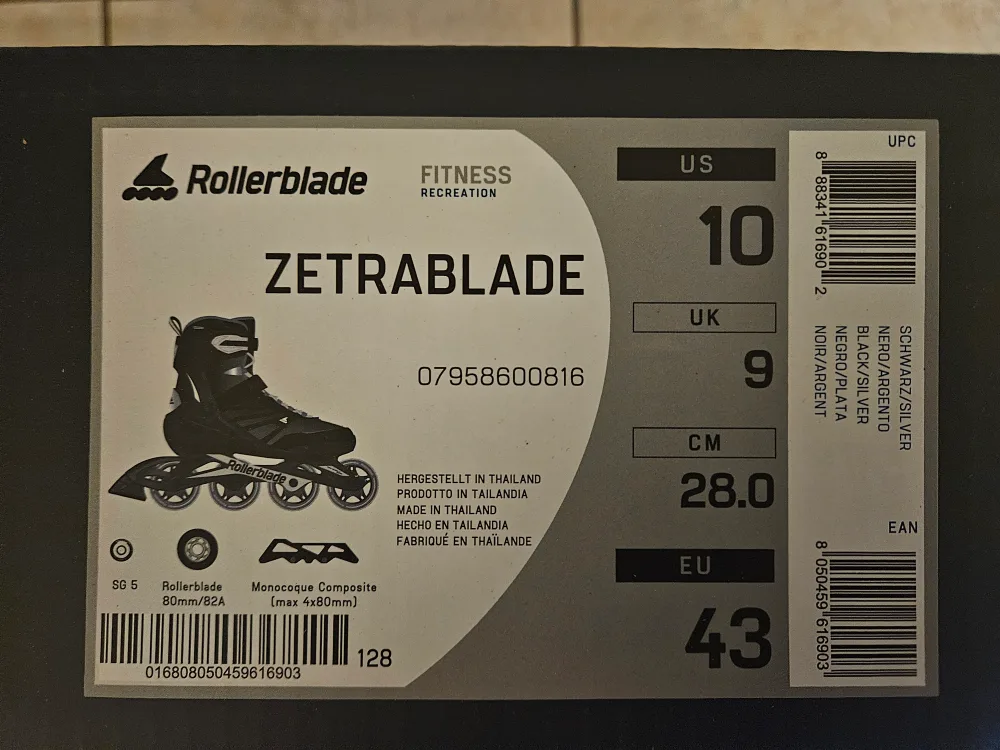 Rollerblade Zetrablade Inline Skates - US 10 image indicator(2)