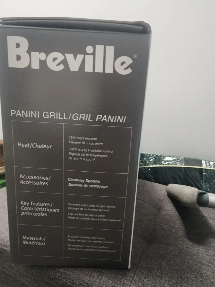 Breville TG425XL Panini Grill - Like New! image indicator(4)