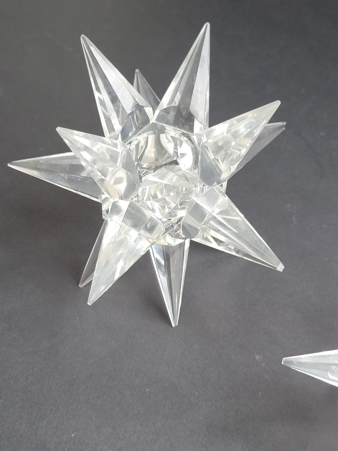 Mid Century Modern Rosenthal Starburst crystal candle holders image indicator(4)