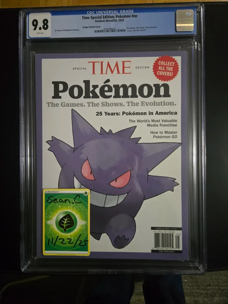 Time Special Edition: Pokémon  CGC 9.8