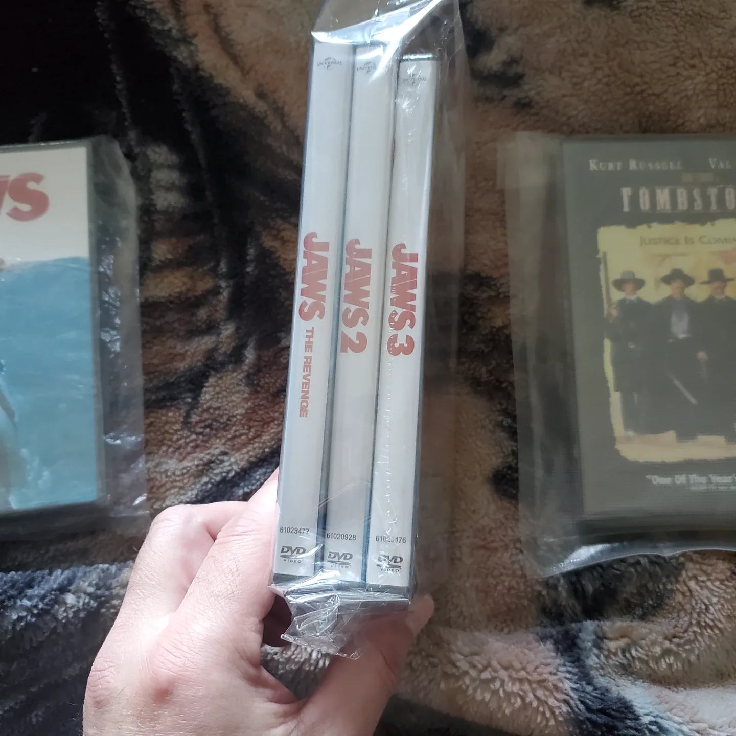 DVD Movies: Jaws, Jaws 3, Tombstone image indicator(2)