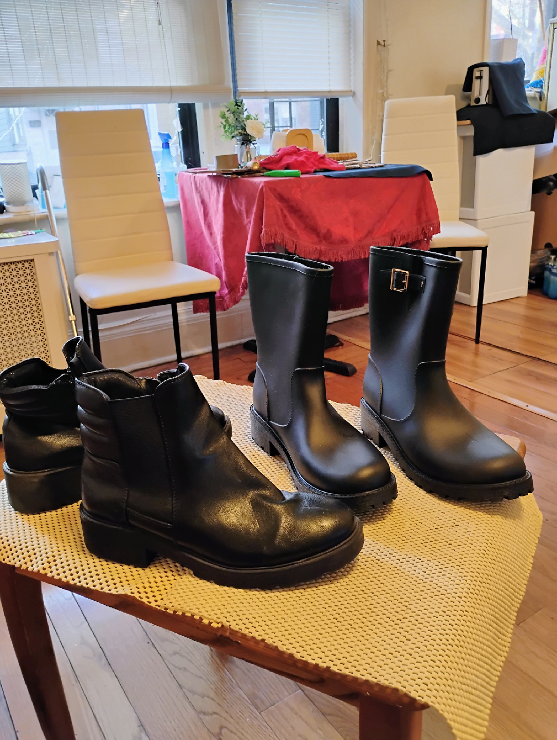 Black Ankle & Mid-Calf Boots