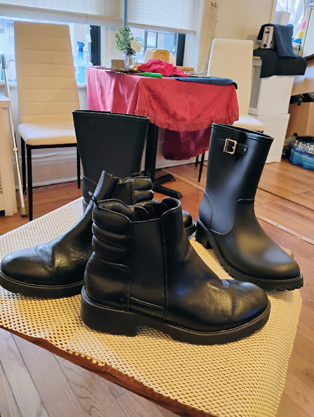 Black Ankle & Mid-Calf Boots - photo 2