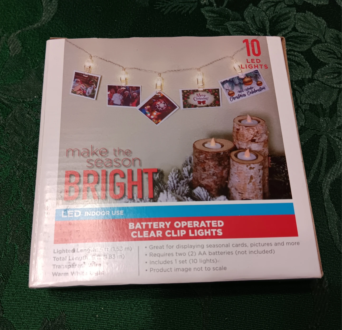 Make the Season Bright LED Clip Lights - New - photo 2