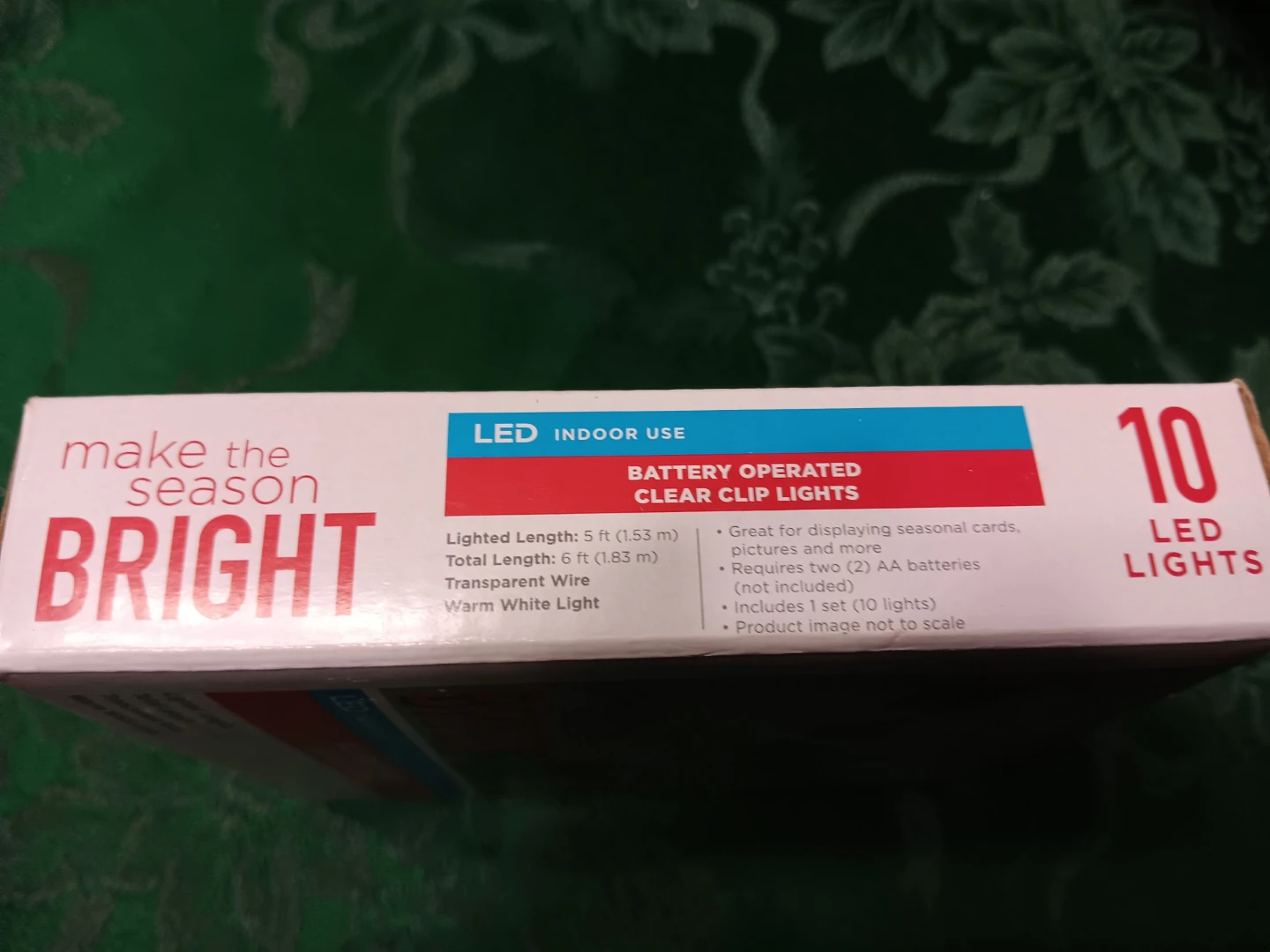 Make the Season Bright LED Clip Lights - New - photo 3