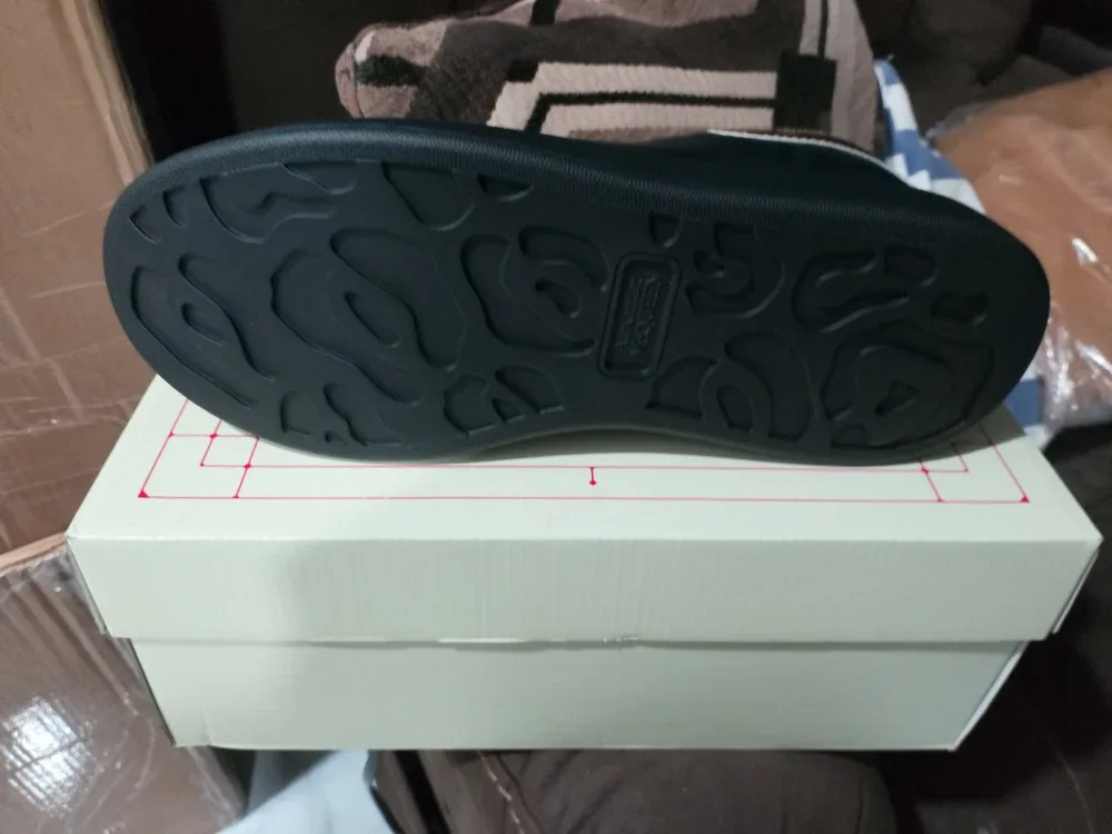 Alexander McQueen Black Leather Sneakers image indicator(5)