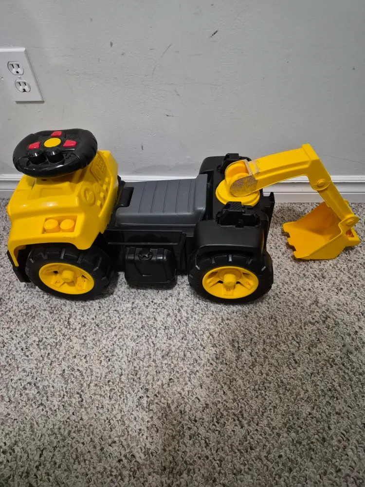 Ride-On Excavator Toy