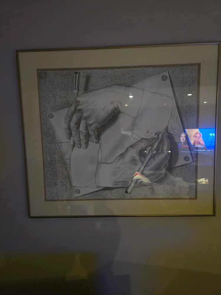 Framed Hand Drawing