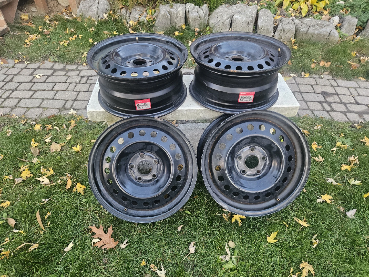 Honda Steel Rims - Set of 4