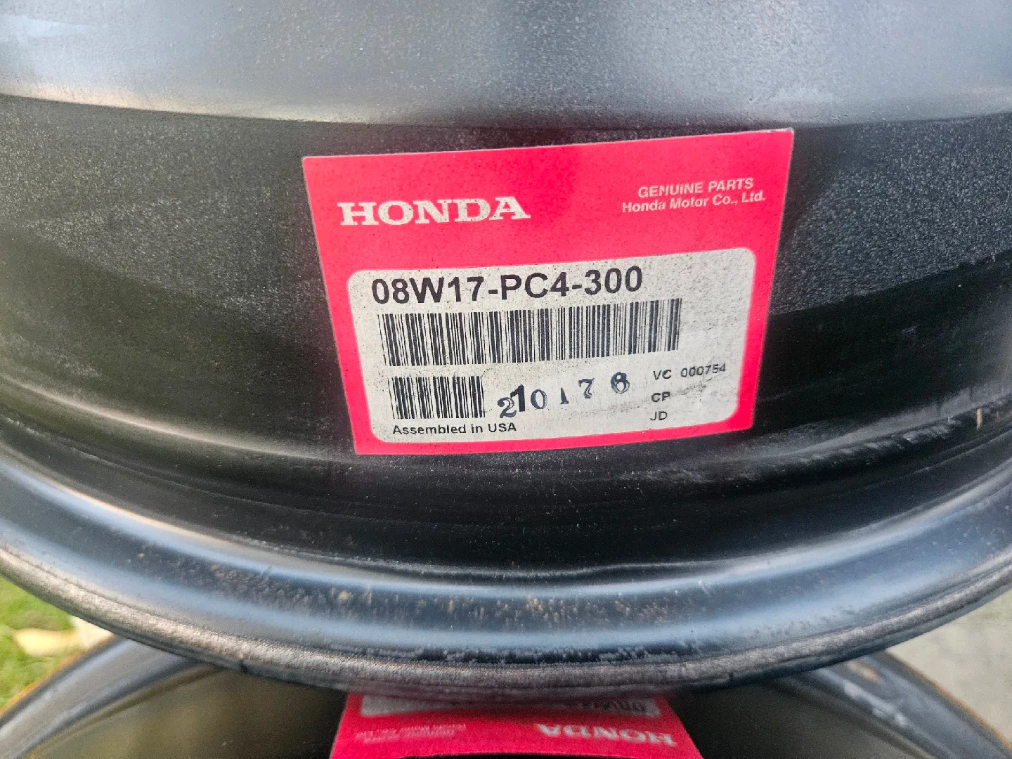 Honda Steel Rims - Set of 4 image indicator(2)