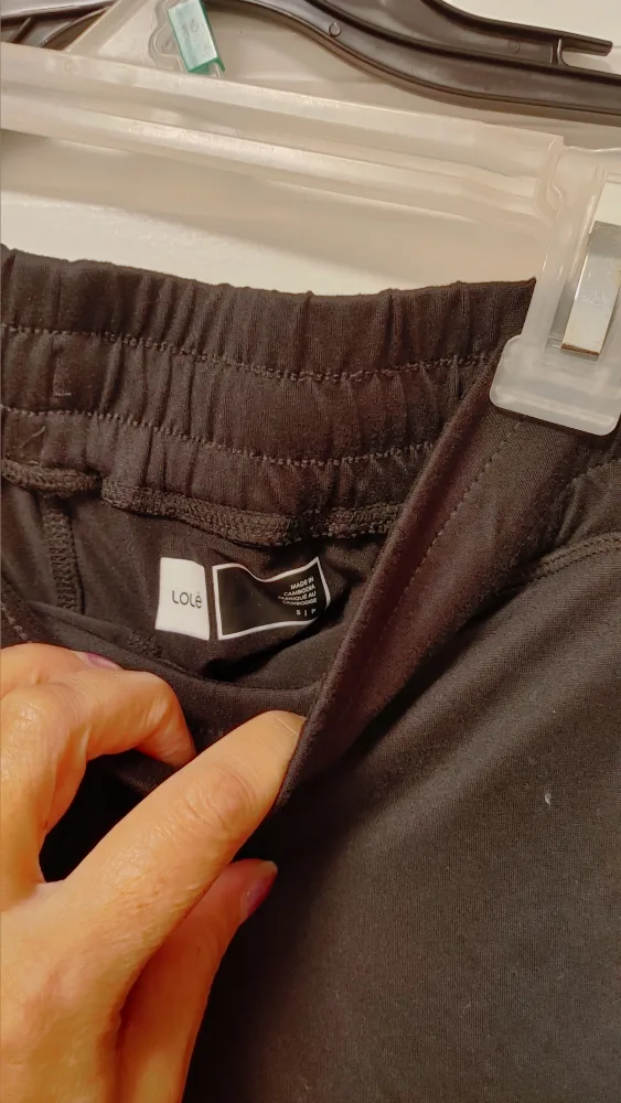 Black Jogger Pants - Size S image indicator(4)