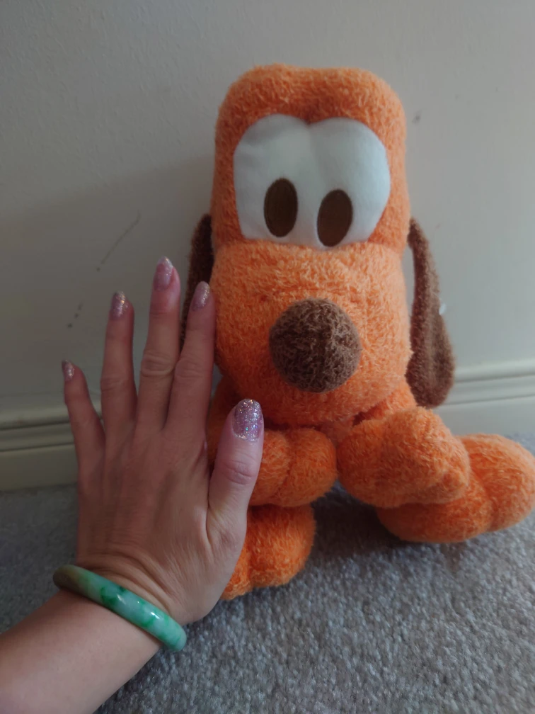 Orange Plush Dog Toy - photo 2