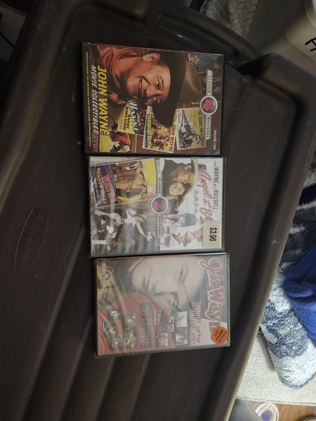 John Wayne Movie Collectibles DVDs