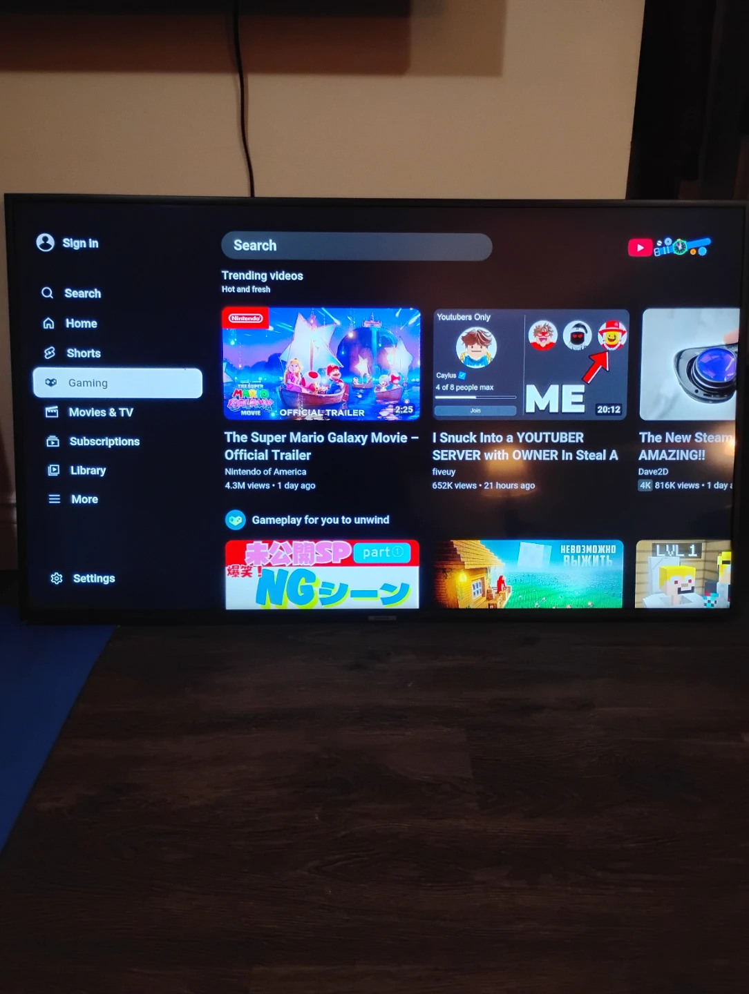 50" 4k smart tv