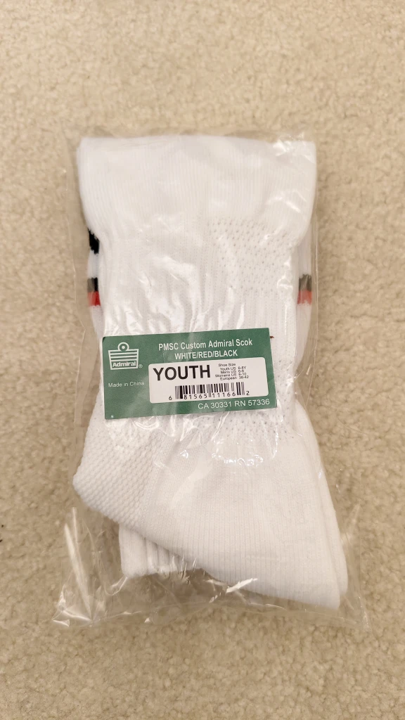 New Puma & Admiral Soccer Socks - Youth & Junior