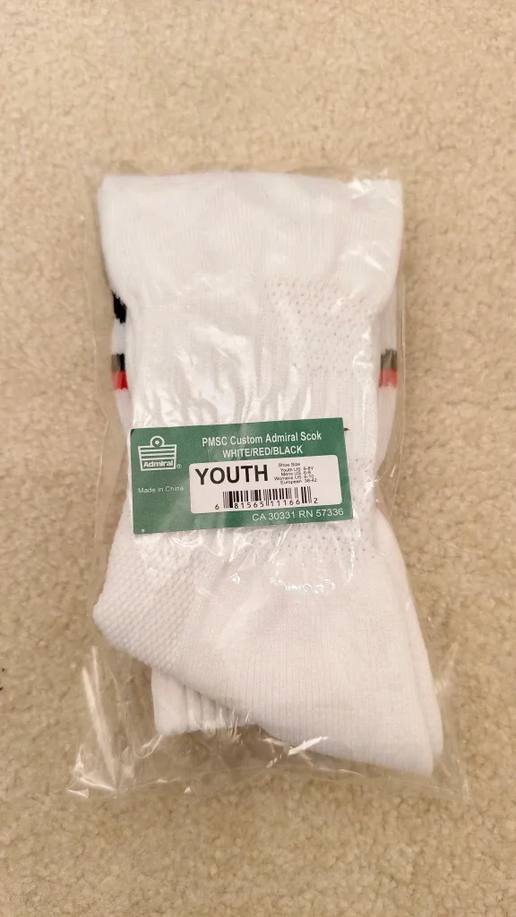 New Puma & Admiral Soccer Socks - Youth & Junior