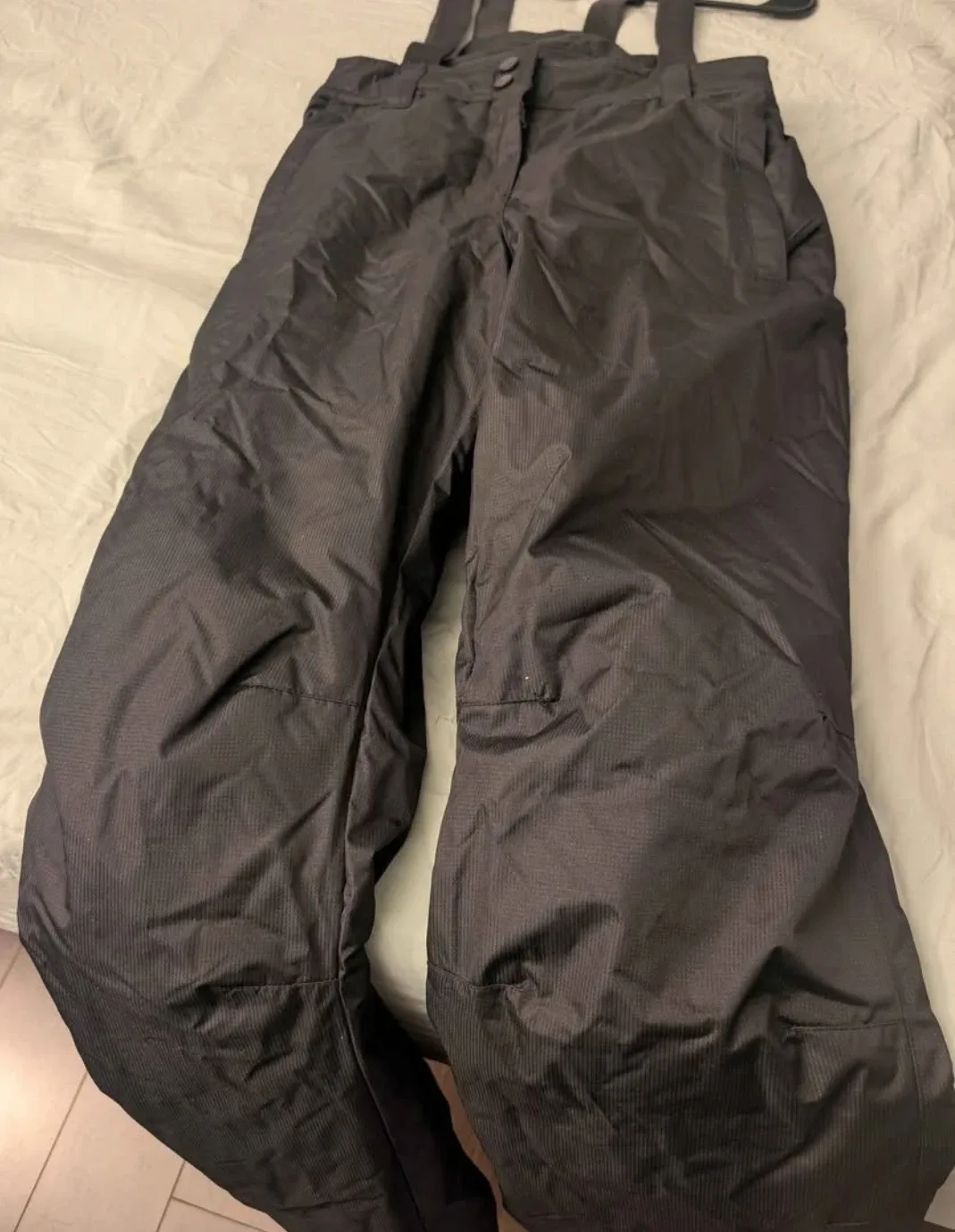 Black Snow Pants with Straps image indicator(2)