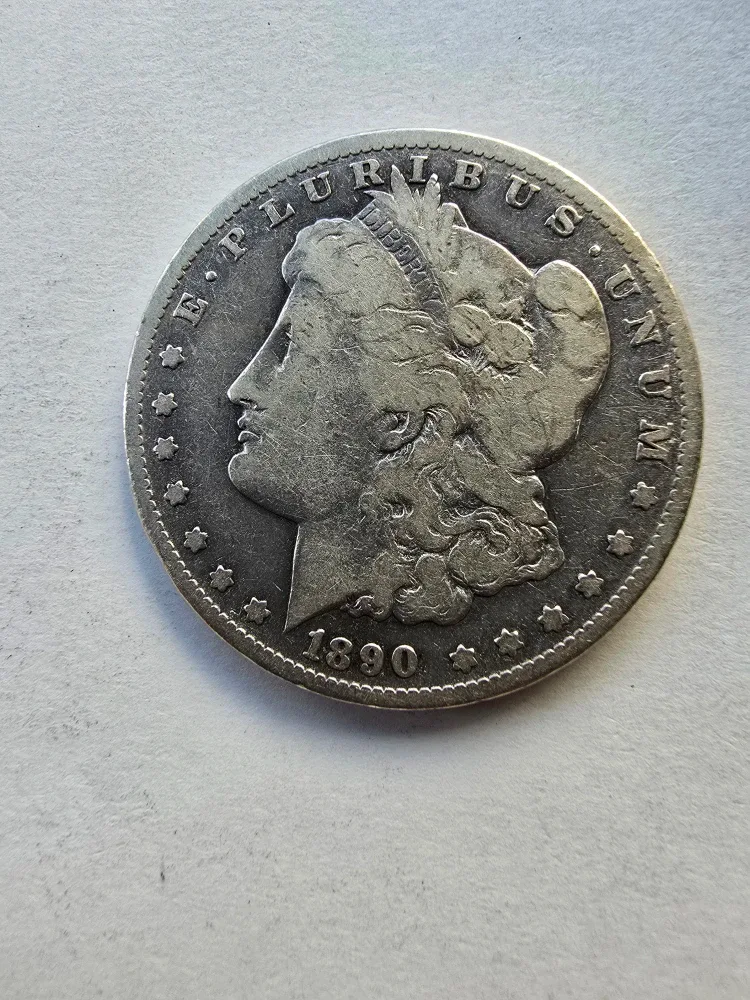 1890 cc Morgan Silver Dollar (Carson City) image indicator(2)