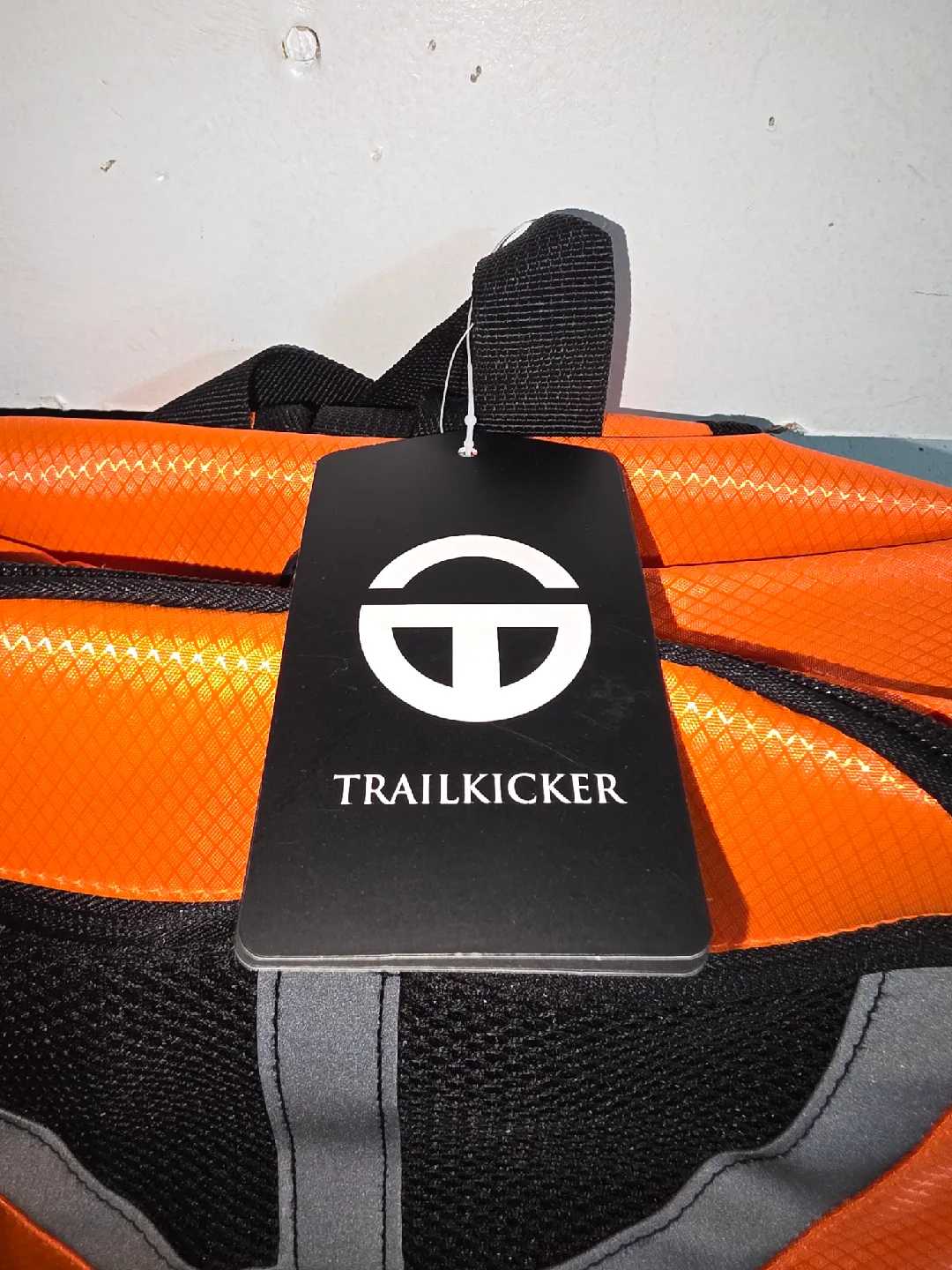 Trailkicker Orange & Black Backpack image indicator(2)