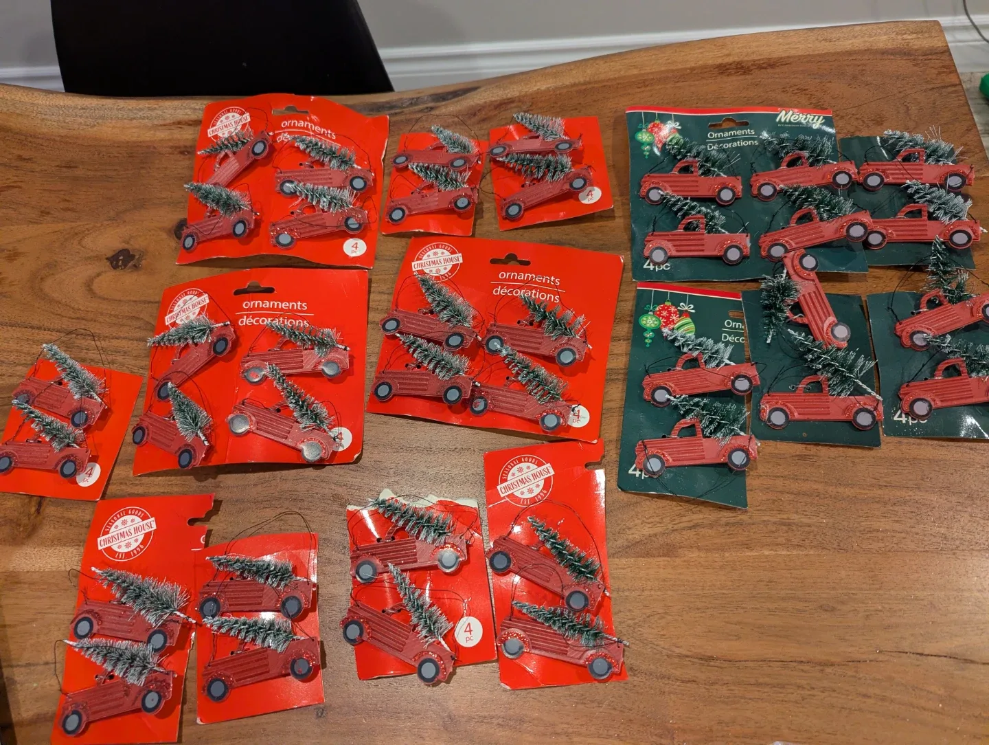 BRAND NEW CHRISTMAS ORNAMENTS.ALL FOR $10 thumbnail