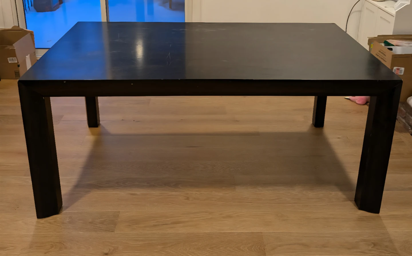 Dark Brown Dining Table
