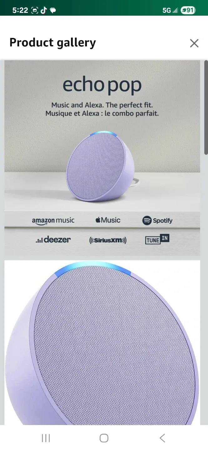 Elexa Echo Pop with smart Light image indicator(2)