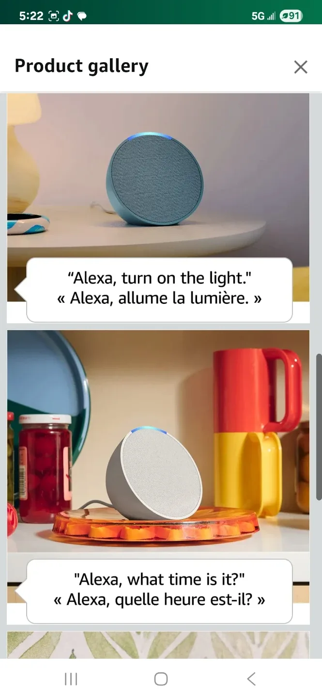 Elexa Echo Pop with smart Light image indicator(3)
