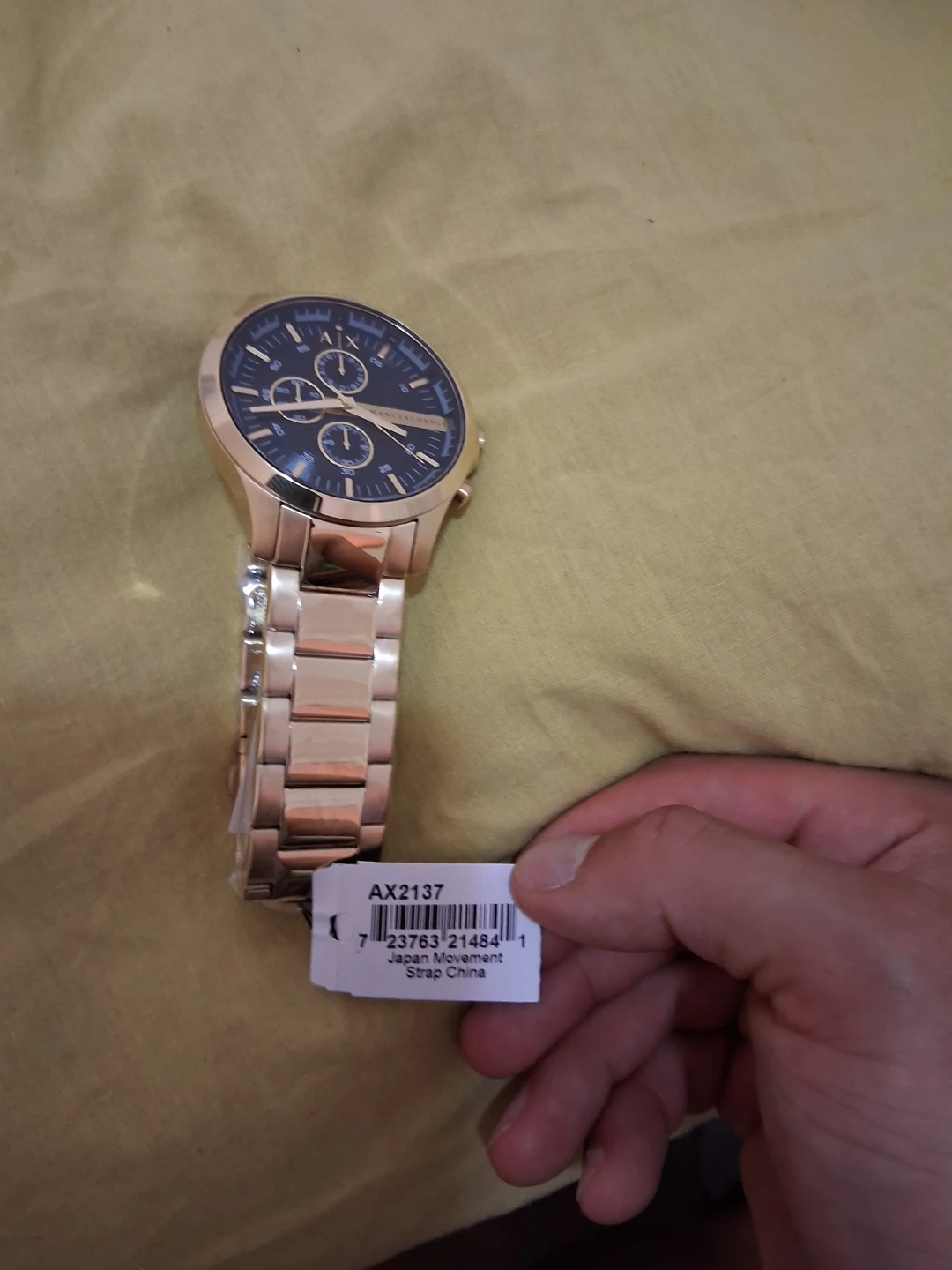 Armani Exchange AX2137 Gold Watch - New in Box - photo 2