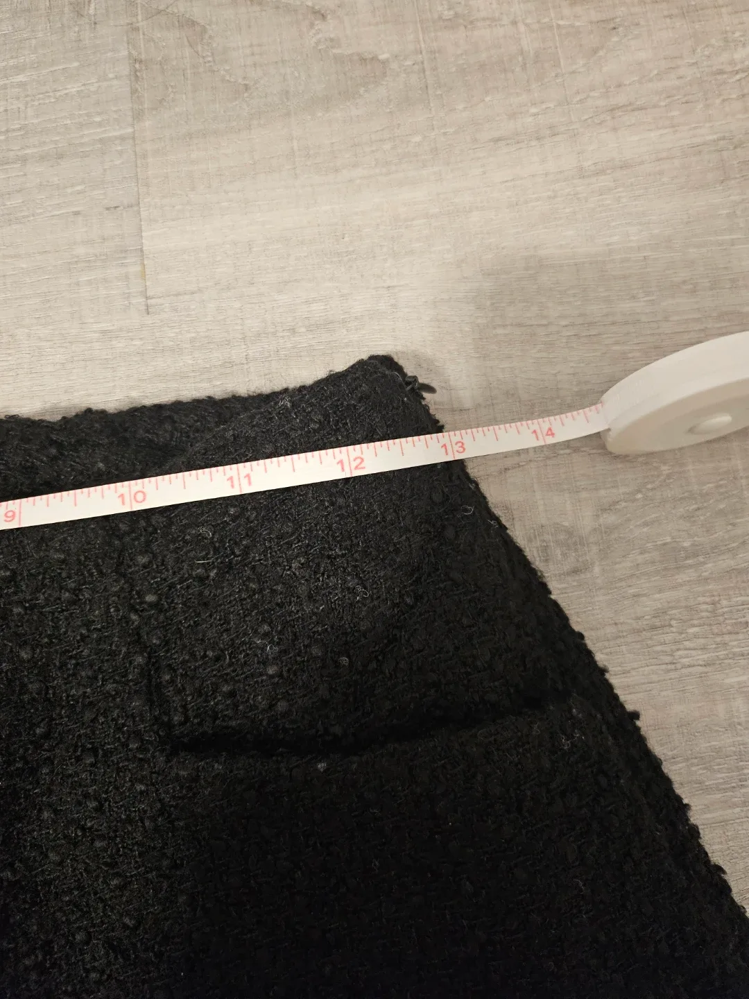 Korea Black Tweed Shorts image indicator(2)