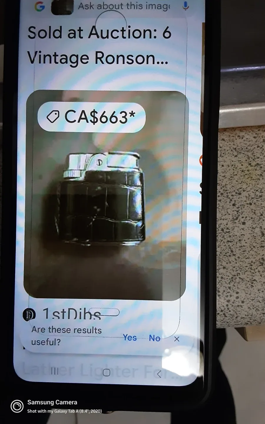 Vintage Black Leather Lighter,RARE  RONSON image indicator(4)