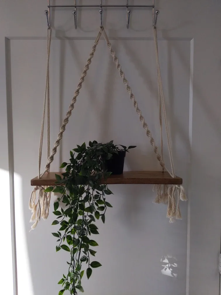 Macrame Hanging Shelf