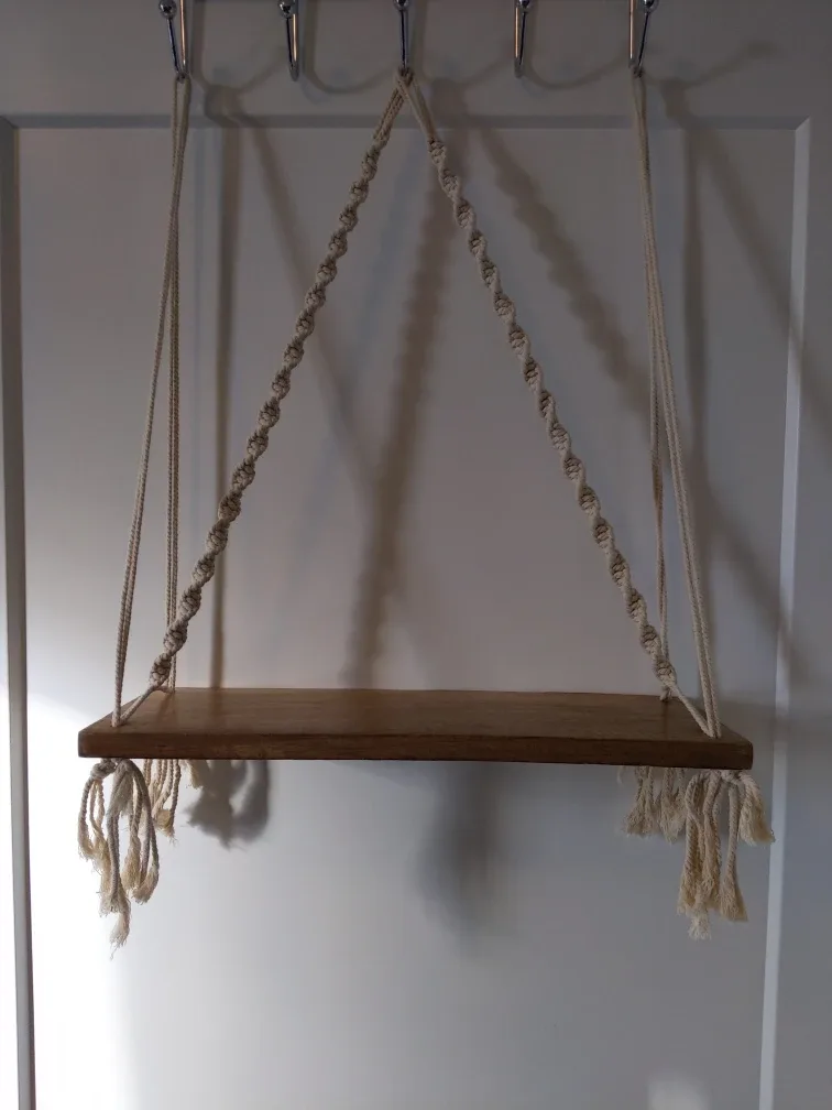Macrame Hanging Shelf image indicator(3)