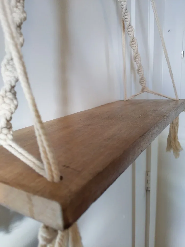 Macrame Hanging Shelf image indicator(7)