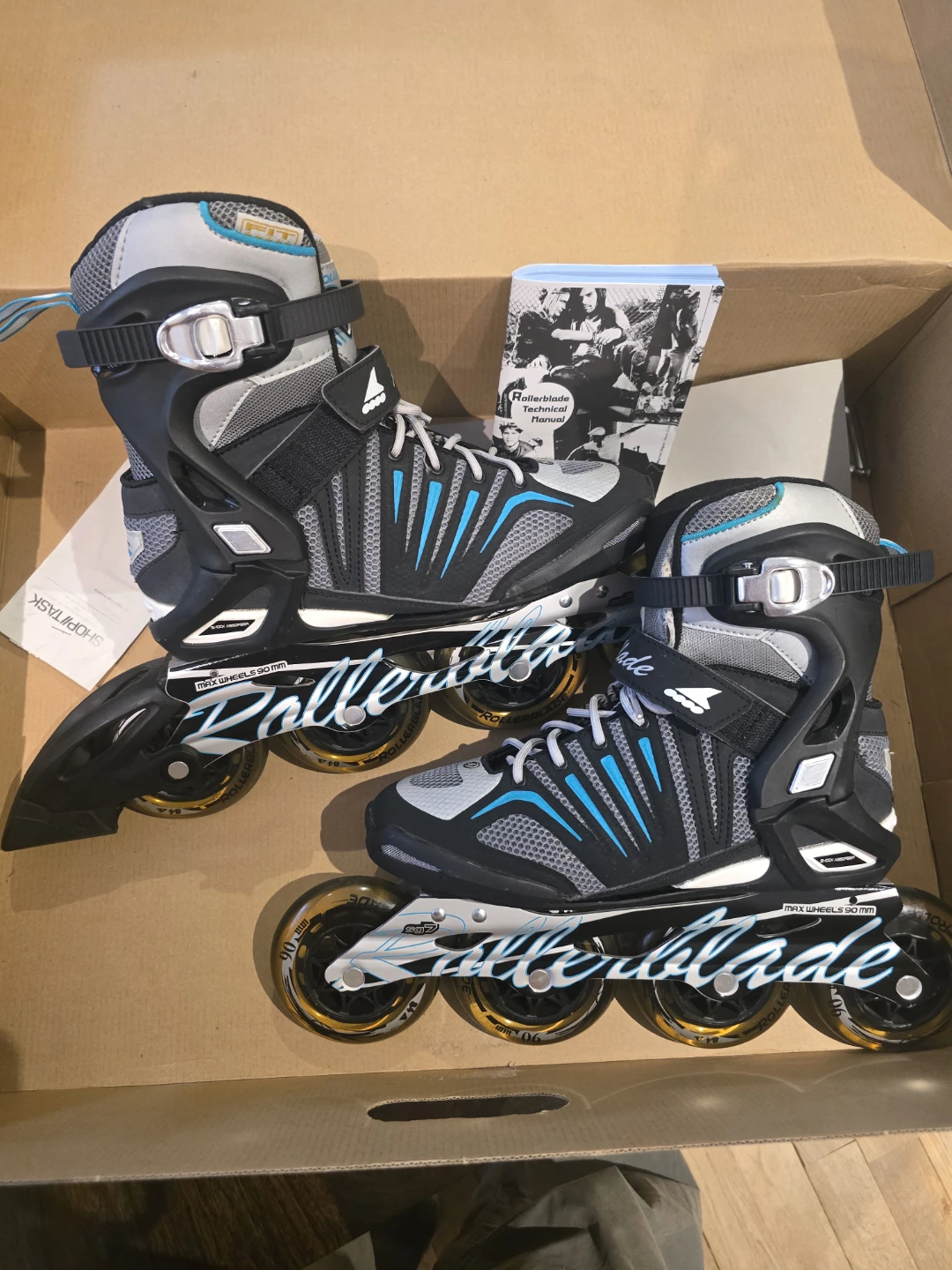 Rollerblade Activa 90 Inline Skates - US Size 7 - photo 4