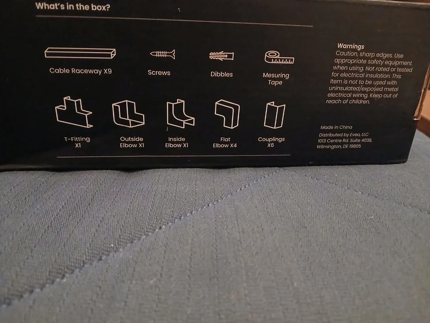 EVEO Cord Hider - New in Box! image indicator(2)