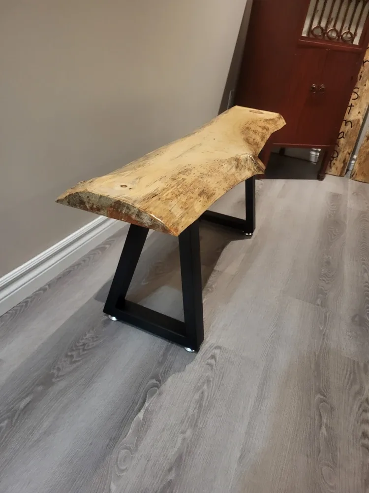 Live Edge Wood Bench 2 image indicator(2)