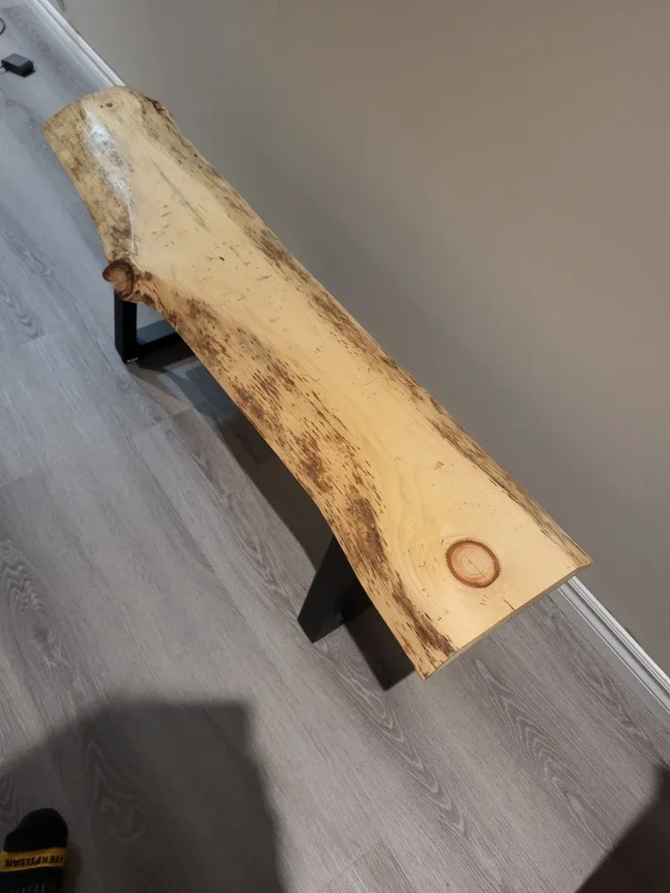 Live Edge Wood Bench 2 image indicator(3)