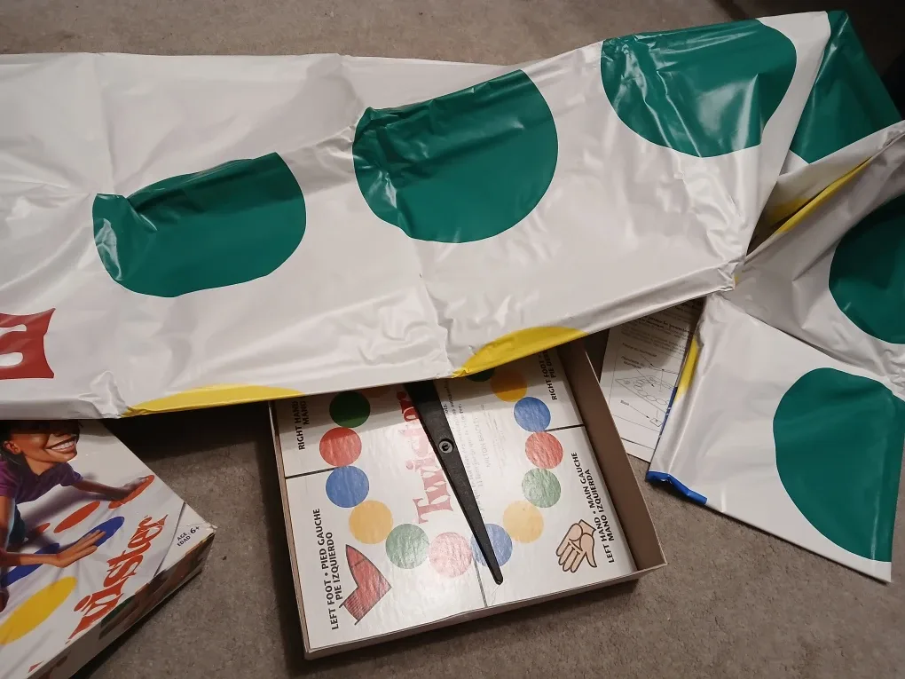 Board game bundle -- twister, battleship, checkers, chess image indicator(3)