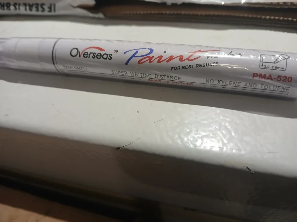 [$8 EACH] *WHITE*Overseas PMA-520 Paint Marker image indicator(2)