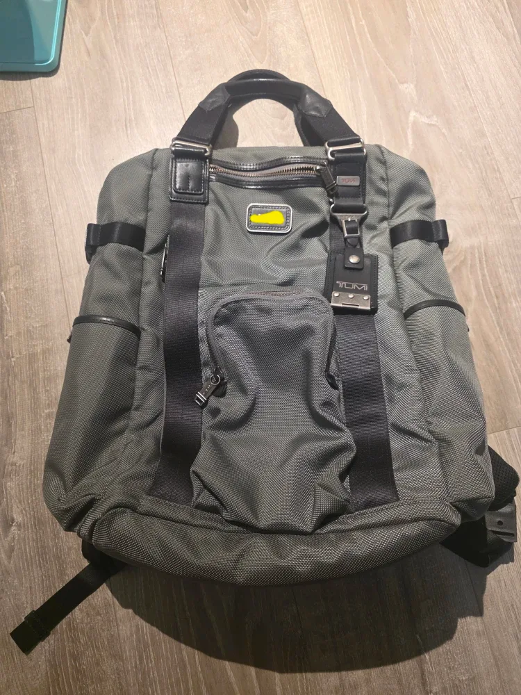 Tumi backpack and weekender