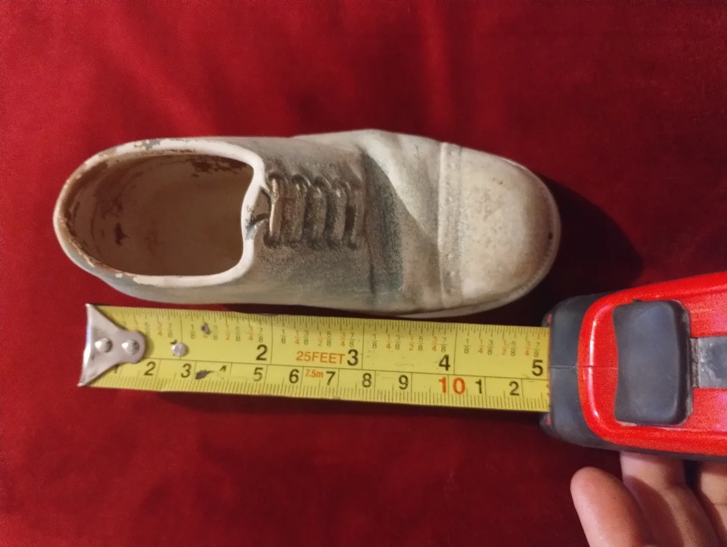 Vintage Ceramic Shoe Figurine - Made in England image indicator(4)