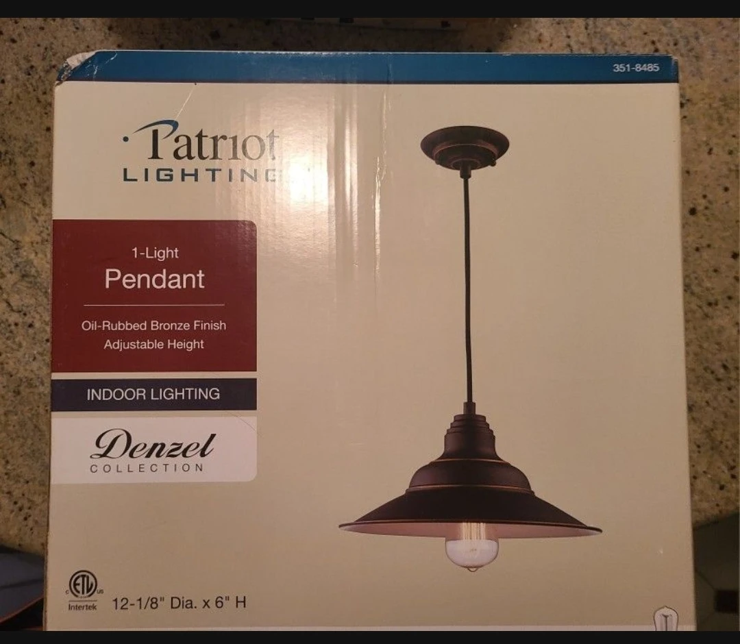 Patriot Lighting Denzel 1-Light Pendant (2 lights)