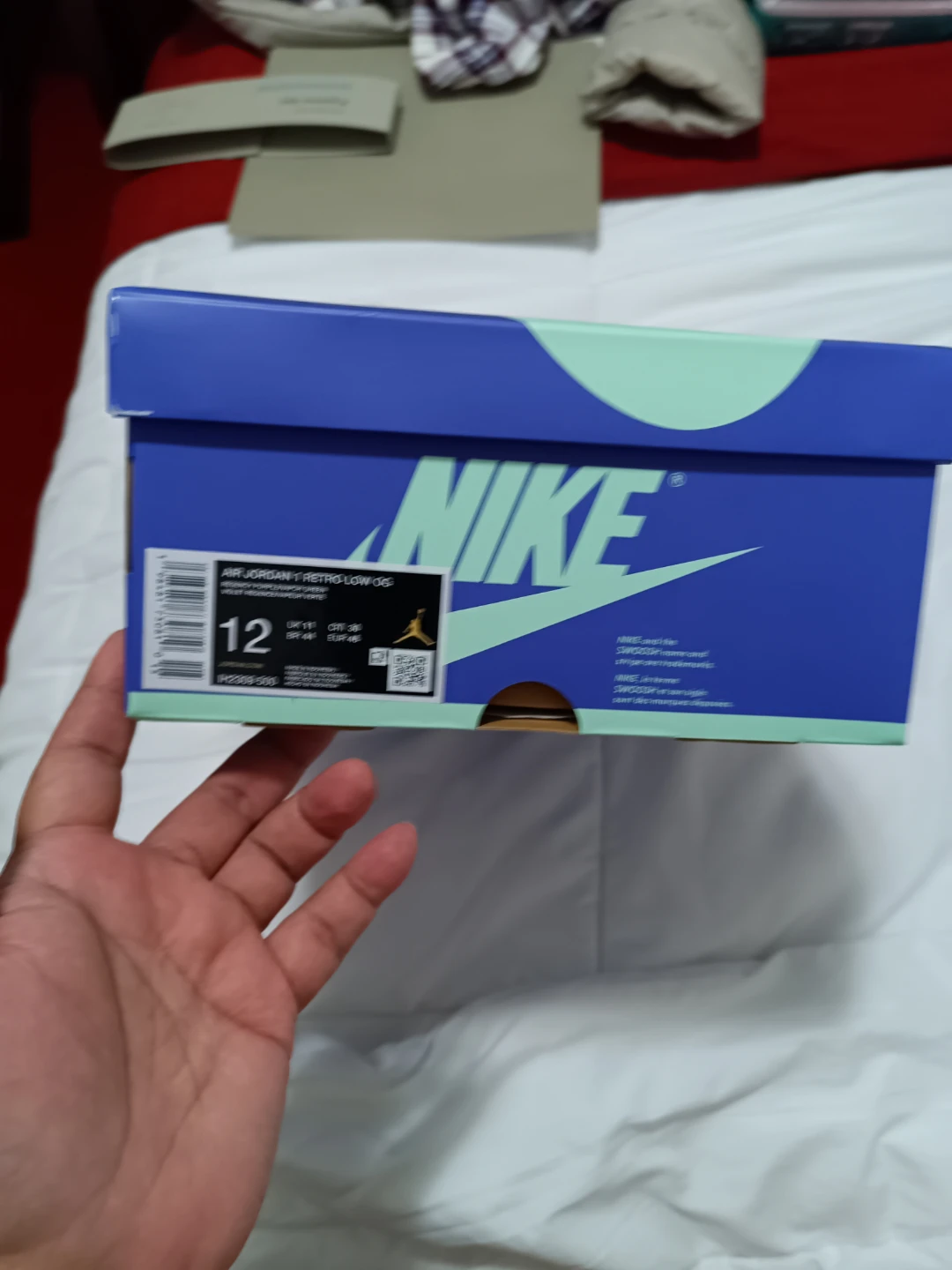 The Zion Williamson X Nike Air Jordan 1 Retro Low OG Size 12 - photo 5