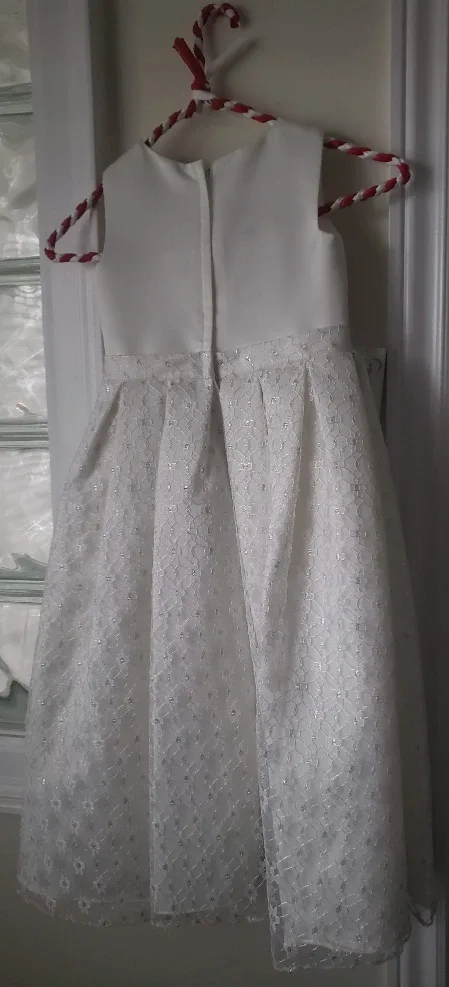 Ivory Flower Girl Dress from UK - Size 5-6 image indicator(2)